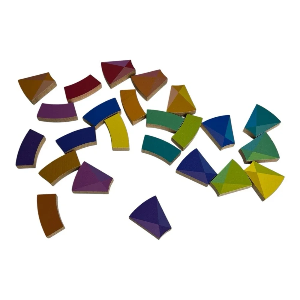 Lovevery Color Theory Wooden Puzzle Play Kit Months 46-48 Analyst Montessori Toy